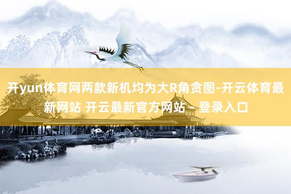 开yun体育网两款新机均为大R角贪图-开云体育最新网站 开云最新官方网站 - 登录入口