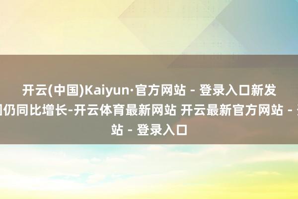 开云(中国)Kaiyun·官方网站 - 登录入口新发基金范围仍同比增长-开云体育最新网站 开云最新官方网站 - 登录入口